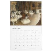 Degas Balletdanserskalender Kalender (Jan 2027)