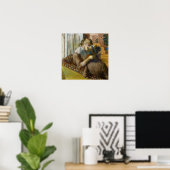 Degas - Bij de hoedenmaakster Poster (Thuiskantoor)