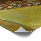 Degas - Bij de hoedenmaakster Poster (Hoek)