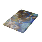 Degas Blauwe Danseressen Pastel Fijn Kunst Meester Badmat (Gekanteld)