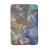 Degas Blauwe Danseressen Pastel Fijn Kunst Meester Badmat (Voorkant Verticaal)