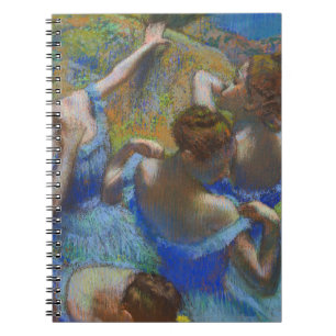 Degas Blauwe Danseressen Pastel Fijn Kunst Meester Notitieboek