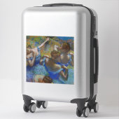 Degas Blauwe Danseressen Pastel Fijn Kunst Meester Sticker (Koffer)