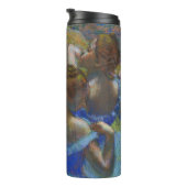 Degas Blauwe Danseressen Pastel Kunst Meesterwerk Thermosbeker (Geroteerd rechts)