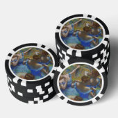 Degas Blauwe Dansers Pastel Kunst Meesterwerk Poker Chips (Opstapeling)