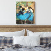 Degas Blue Dancers Canvas Afdruk (Insitu (Slaapkamer))