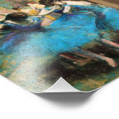 Degas Blue Dancers Foto Afdruk (Hoek)