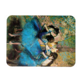 Degas Blue Dancers Magnet Magneet (Horizontaal)