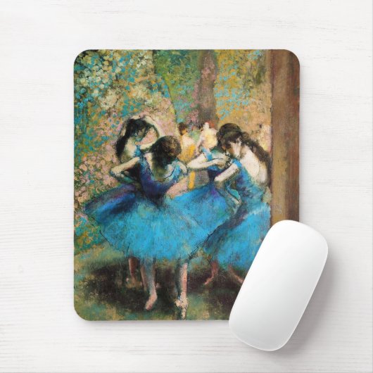 Degas Blue Dancers Muismat (Met muis)