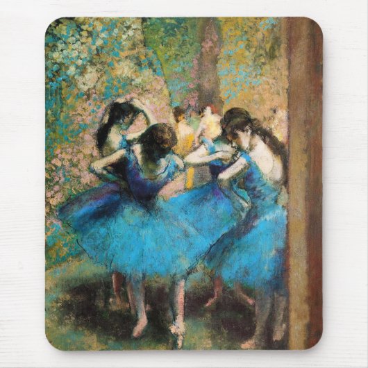 Degas Blue Dancers Muismat (Voorkant)