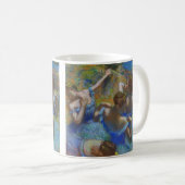 Degas Blue Dancers Pastel Fine Art Masterpiece Koffiemok (Voorkant rechts)