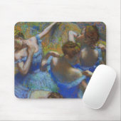 Degas Blue Dancers Pastel Fine Art Masterpiece Muismat (Met muis)