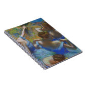 Degas Blue Dancers Pastel Fine Art Masterpiece Notitieboek (Rechterzijde)