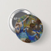 Degas Blue Dancers Pastel Fine Art Masterpiece Ronde Button 5,7 Cm (Voorkant /achterkant)