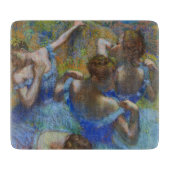 Degas Blue Dancers Pastel Fine Art Masterpiece Snijplank (Voorkant)