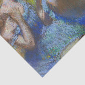 Degas Blue Dancers Pastel Fine Art Masterpiece Tissuepapier (Detail)