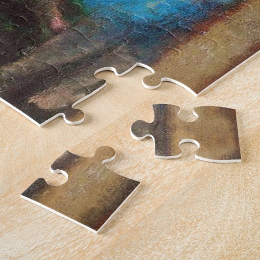 Degas Blue Dancers Puzzle Legpuzzel (Zijkant)