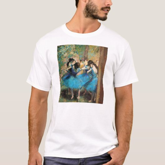 Degas Blue Dancers T-shirt (Voorkant)