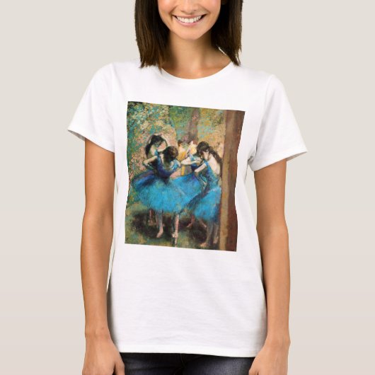 Degas Blue Dancers T-shirt (Voorkant)
