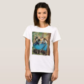 Degas Blue Dancers T-shirt (Voorkant volledig)