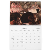 Degas Calendar Kalender (Mar 2026)
