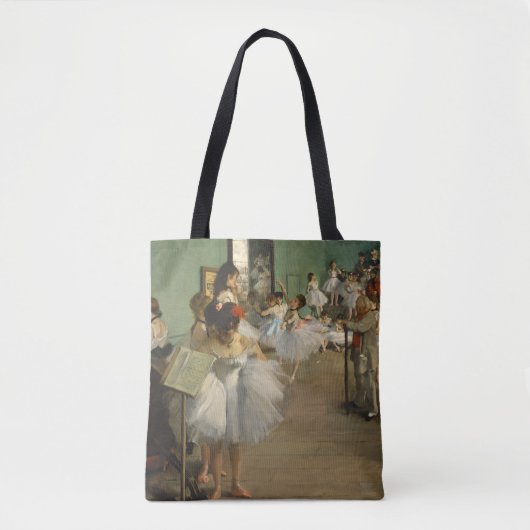 Degas Dance Class Ballet Dancers Ballerina Art Tote Bag (Voorkant)