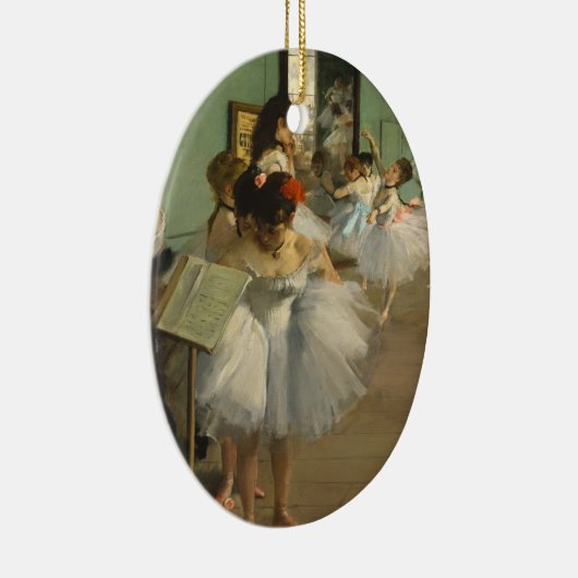 Degas Dance Class Ballet Dancers Keramisch Ornament (Rechts)