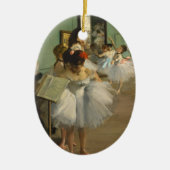 Degas Dance Class Ballet Dancers Keramisch Ornament (Voorkant)