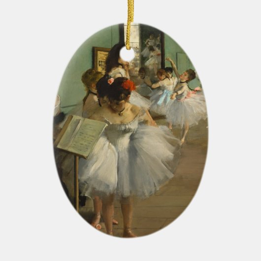 Degas Dance Class Ballet Dancers Keramisch Ornament (Voorkant)