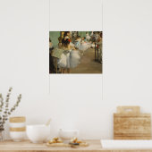 Degas Dance Class Ballet Dancers Poster (Keuken)
