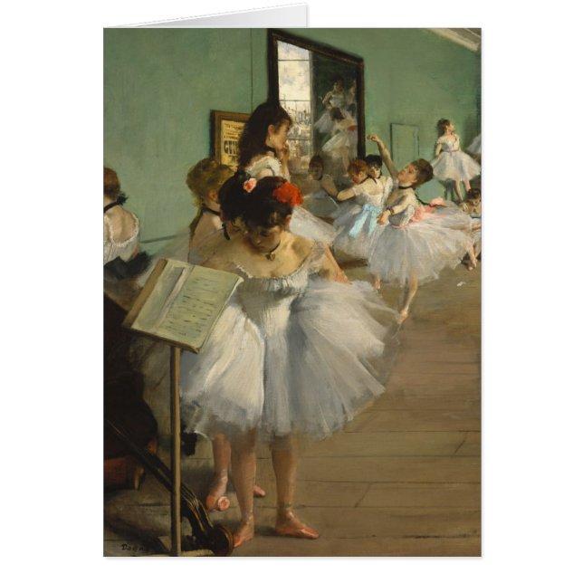 Degas Dance Class Ballet Dansers Ballerina Art (Voorkant)