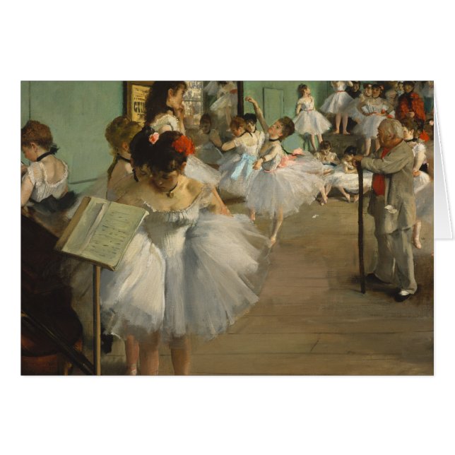 Degas Dance Class Ballet Dansers Ballerina Art (Voorkant Horizontaal)