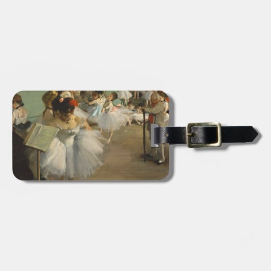 Degas Dance Class Ballet Dansers Ballerina Art Bagagelabel (Voorkant horizontaal)