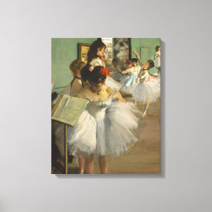 Degas Dance Class Ballet Dansers Ballerina Art Canvas Afdruk