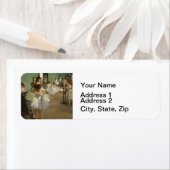 Degas Dance Class Ballet Dansers Ballerina Art Etiket (Insitu)