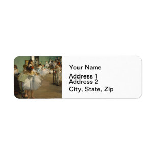 Degas Dance Class Ballet Dansers Ballerina Art Etiket