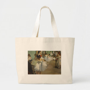 Degas Dance Class Ballet Dansers Ballerina Art Grote Tote Bag