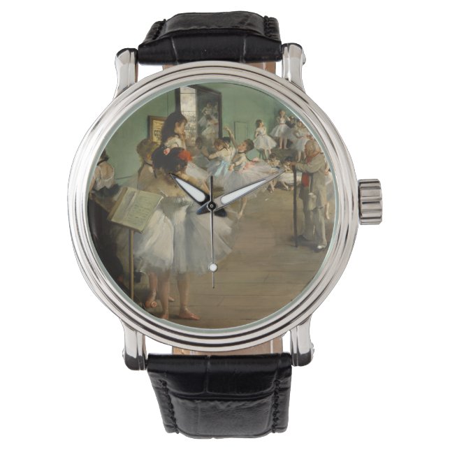 Degas Dance Class Ballet Dansers Ballerina Art Horloge (Voorkant)
