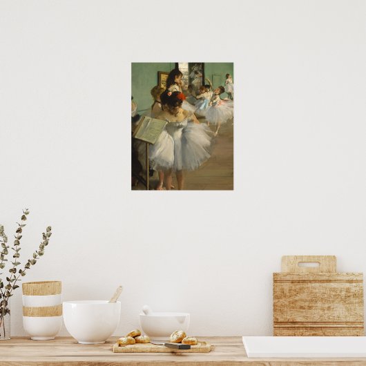 Degas Dance Class Ballet Dansers Ballerina Art Poster (Keuken)