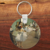Degas Dance Class Ballet Dansers Ballerina Art Sleutelhanger (Voorkant)