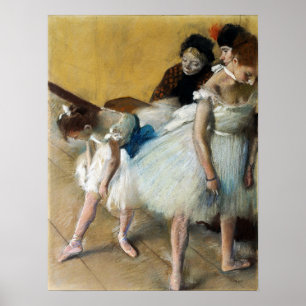 Degas - Dance Examination Poster