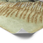 Degas - Dancer past haar schoen aan Poster (Hoek)