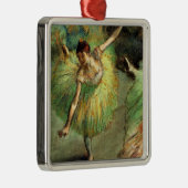 Degas - Dancer Tilting, beroemd schilderij, Metalen Ornament (Rechts)