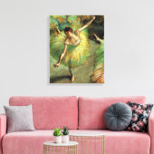 Degas - Dancer Tilting Canvas Afdruk (Insitu (Woonkamer))