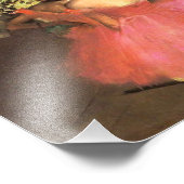 Degas Dancers in roze fotoafdrukken Foto Afdruk (Hoek)