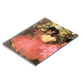 Degas Dancers in roze laptop Notitieboek (Linkerzijde)