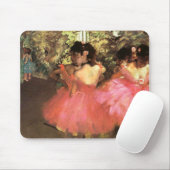 Degas Dancers in roze Muismat (Met muis)