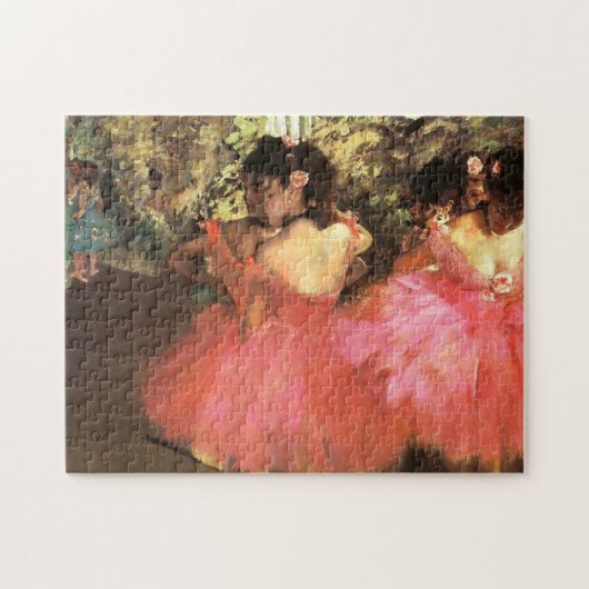 Degas Dancers in Roze Puzzle Legpuzzel (Horizontaal)