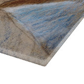 Degas danser met blauw lint snijplank (Hoek)