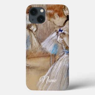 Degas-danseres met blauwe lint iPhone / iPad-hoesj Case-Mate iPhone Case